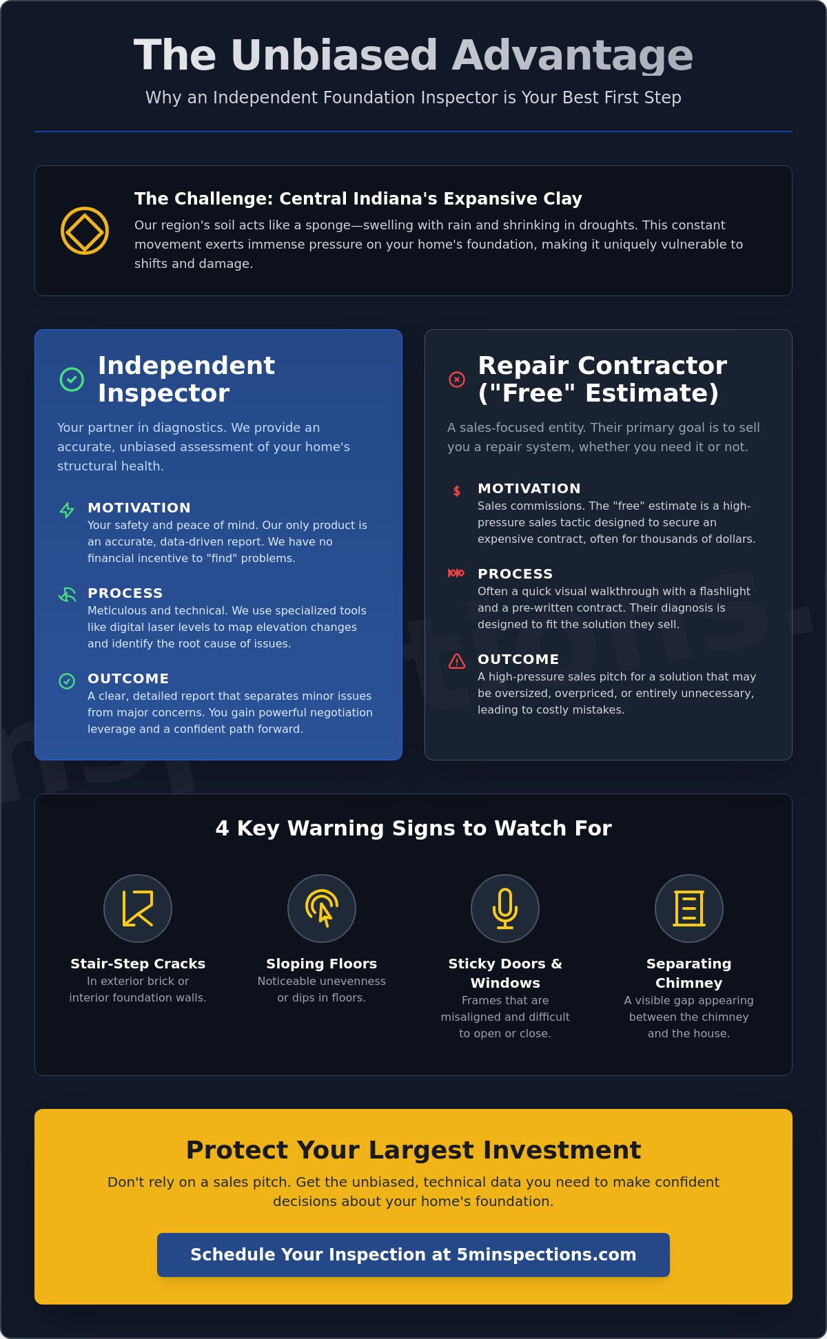 Expert Foundation Inspector in Westfield & Indianapolis: Protecting Your Home’s Structural Integrity