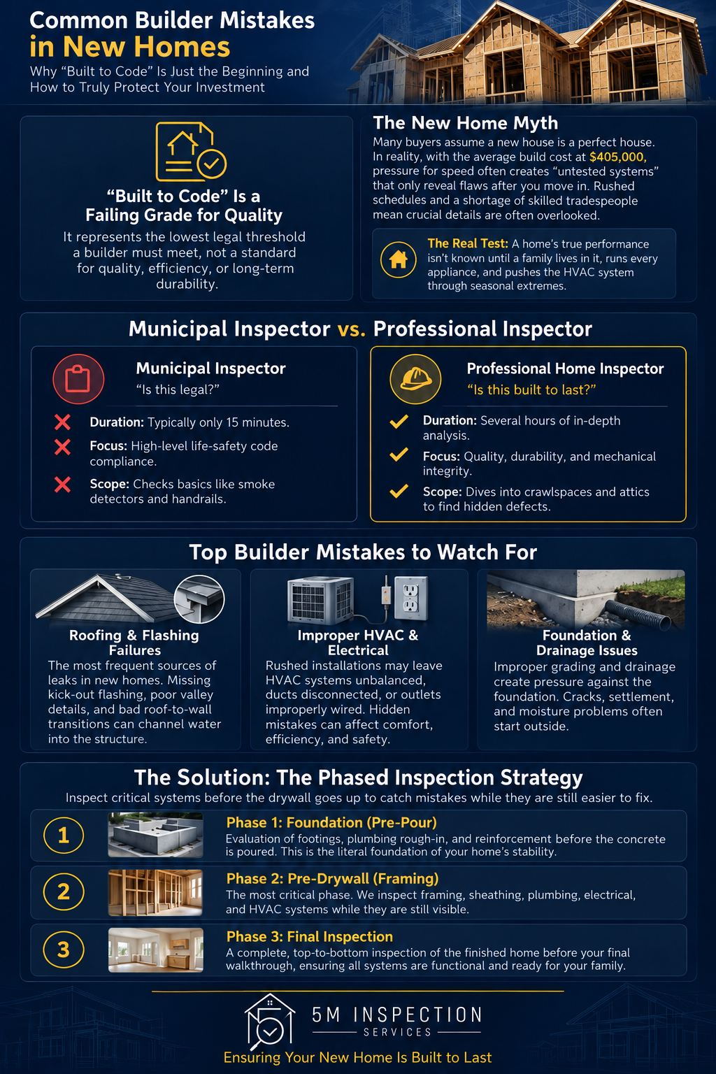 Common Builder Mistakes Infographic