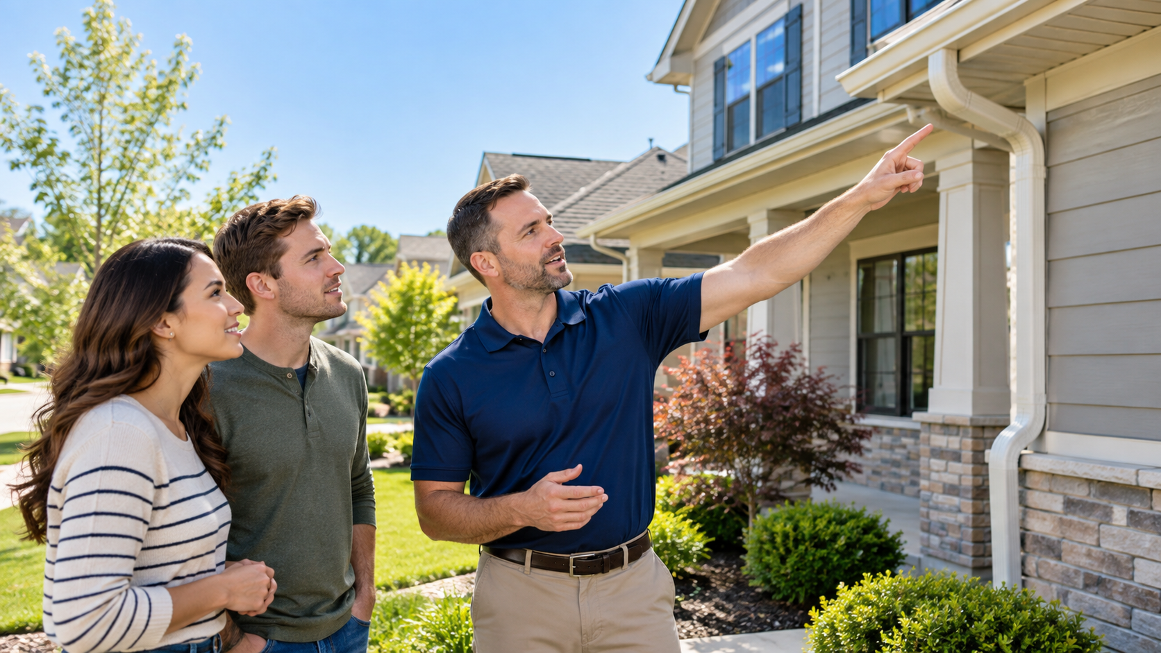 Home Inspection Roofline Consultation
