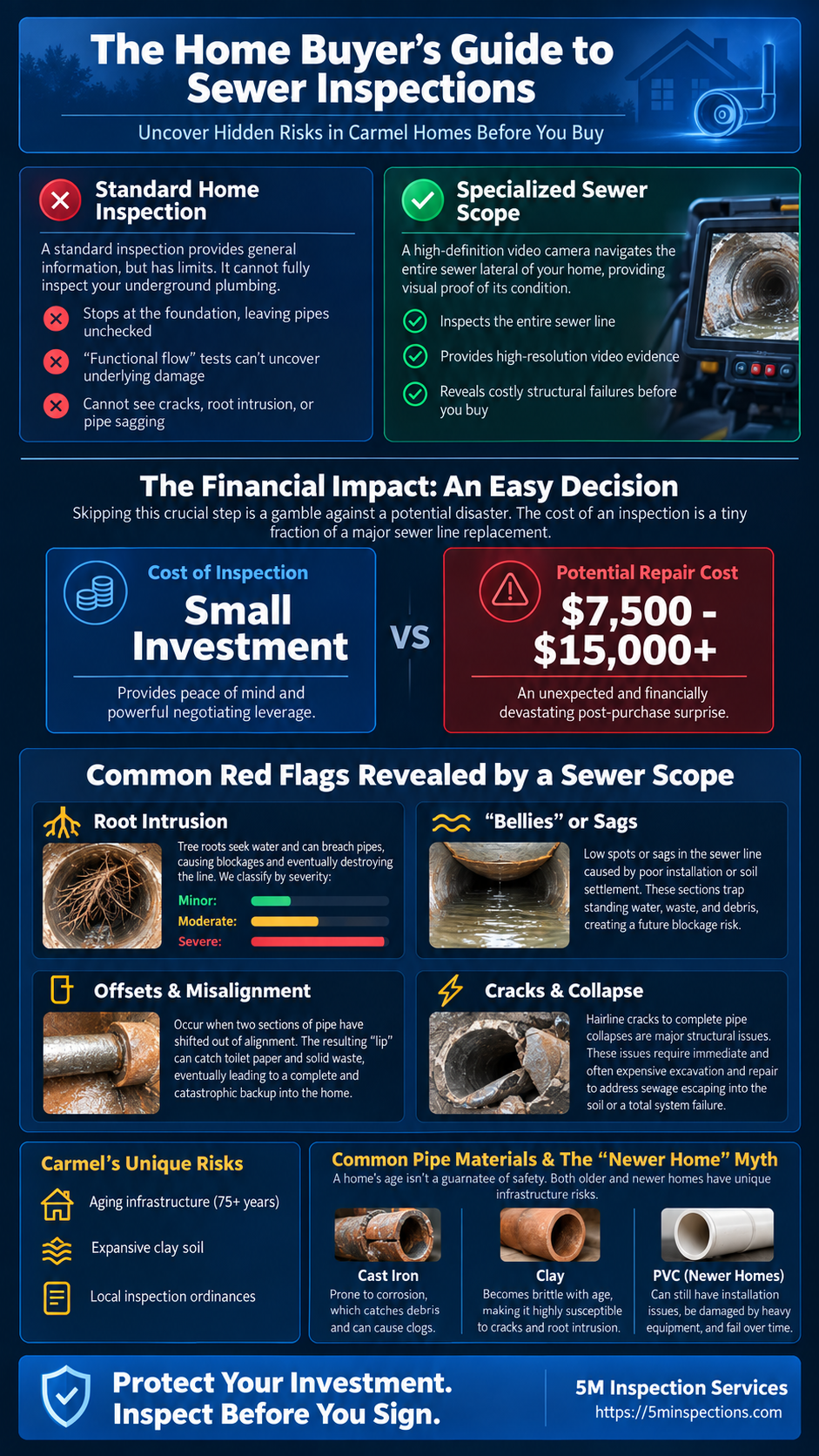 Home Buyer's Guide to Sewer Inspections