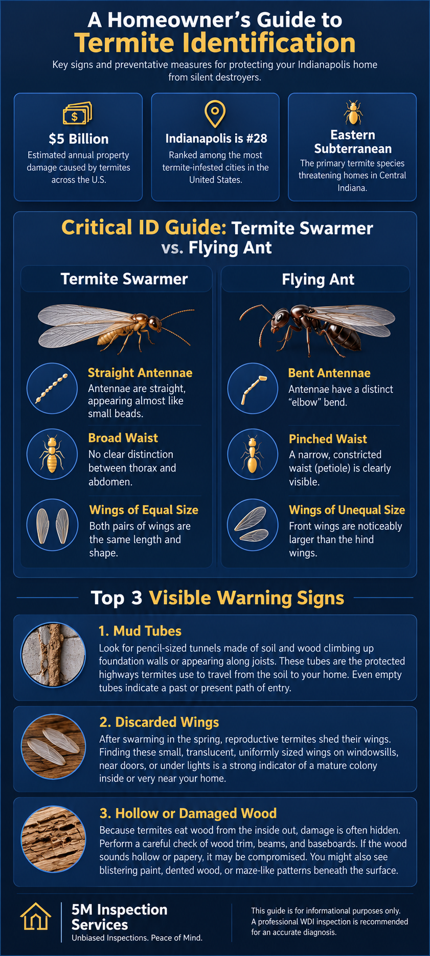Homeowner's Guide to Termite Identification