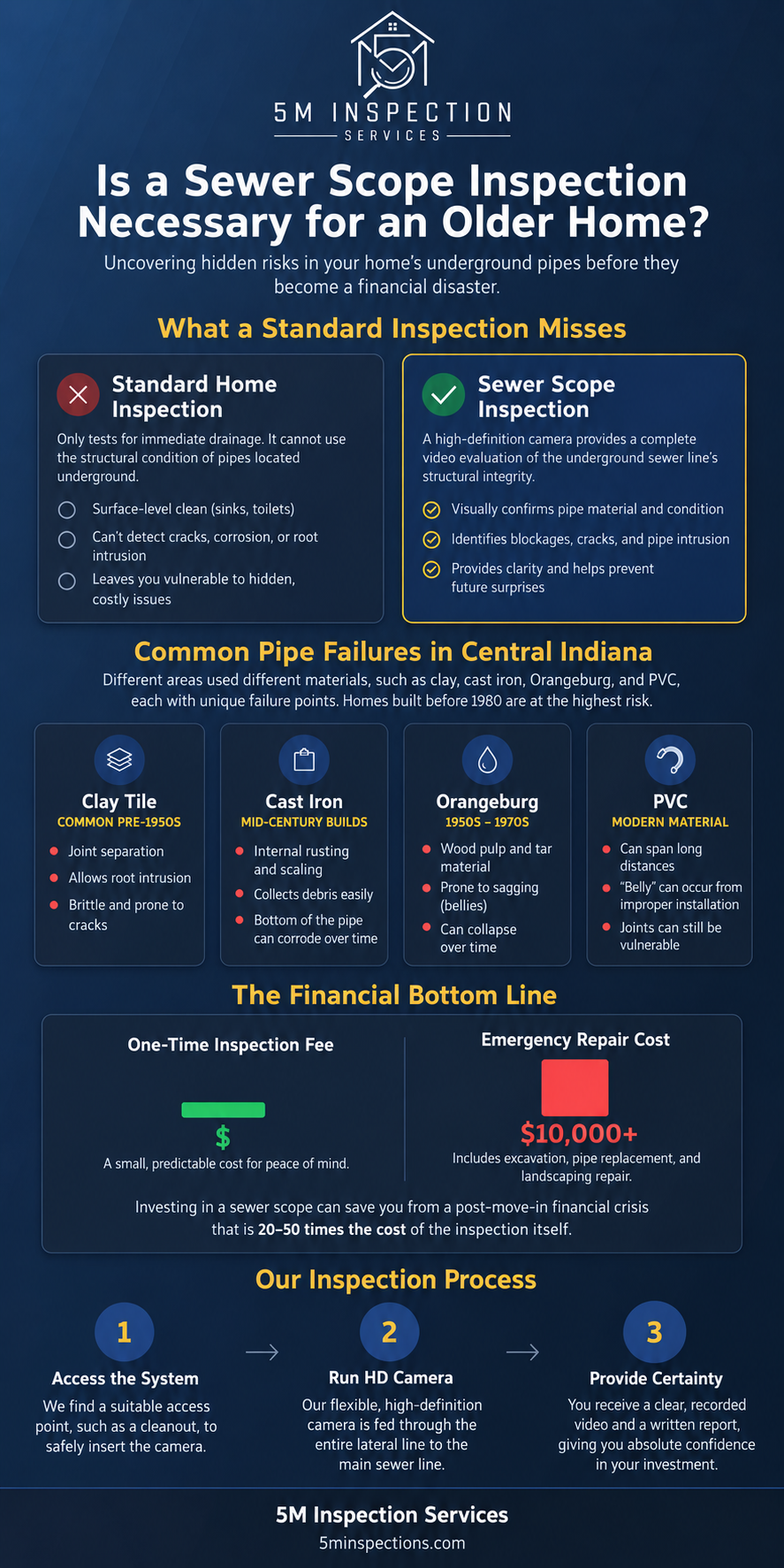 Is a Sewer Scope Inspection Necessary for an Older Home