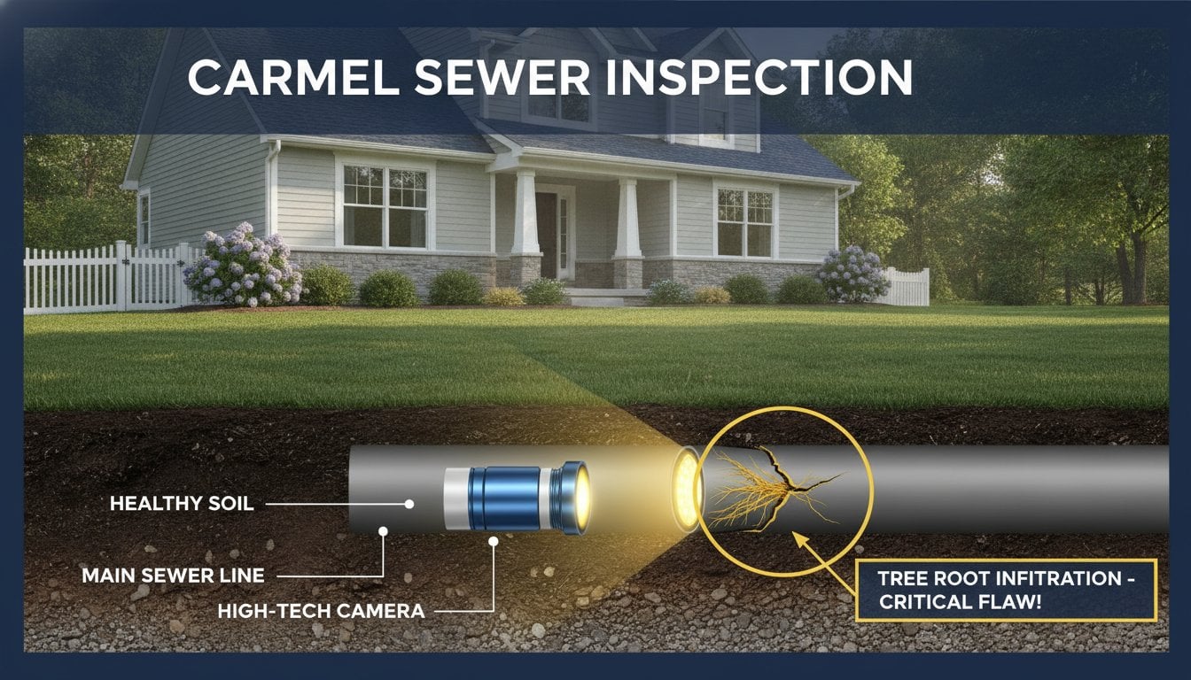 Main Line Sewer Camera Inspection Indianapolis: Avoiding $10,000 Buried Disasters